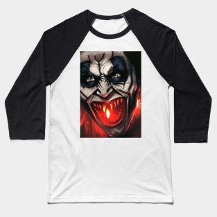 Scary clown horror Baseball T-Shirt